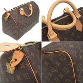 LOUISVUITTON　ルイヴィトン 新品　モノグラム　バッグ　スピーディ35　M41524