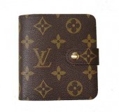 Louis Vuitton 激安　ルイヴィトン 新品　モノグラム　財布　コンパクトジップ　M61667