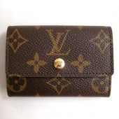 Louis Vuitton 激安　ルイヴィトン 新品　モノグラム　四角型コインケース　ポルトモネ・プラ　M61930