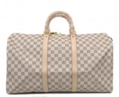 Louis Vuitton 激安　ルイヴィトン 新品　ダミエ・アズール　バッグ　キーポル50　N41430