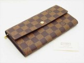★ルイヴィトン 新品★中ファスナー★長財布★ダミエ★N61724★