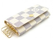 Louis Vuitton 激安　ルイヴィトン 新品　ダミエ・アズール　4連キーケース　キーホルダー　ミュルティクレ4　N60020