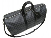 Louis Vuitton 激安　ルイヴィトン 新品　ダミエ・グラフィット　バッグ　キーポル・バンドリエール55　ストラップ付き　N41413