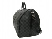 Louis Vuitton 激安　ルイヴィトン 新品　ダミエ・グラフィット　バッグ　キーポル・バンドリエール55　ストラップ付き　N41413