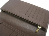 Louis Vuitton 激安　ルイヴィトン 新品　ダミエ　財布　ファスナー付き二つ折り長札　ポルトフォイユ・ブラザ　N60017