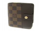 Louis Vuitton 激安　ルイヴィトン 新品　ダミエ　財布　コンパクトジップ　N61668