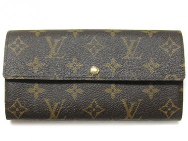 2011年春夏新作　Louis Vuitton 激安　ルイヴィトン 新品　モノグラム　長財布　ポルトフォイユ・サラ　レオパード　ルージュフォーヴィスト　M60106