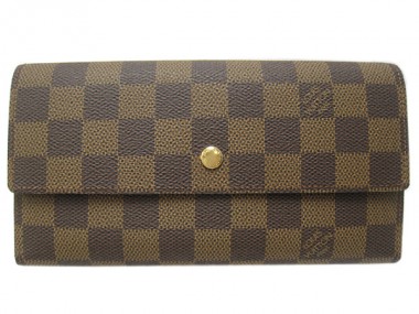 Louis Vuitton 激安　ルイヴィトン 新品　ダミエ　財布　三つ折長札　ポルトフォイユ・インターナショナル　N61217