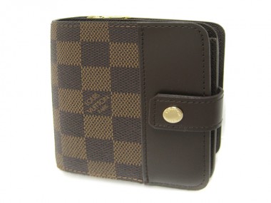 Louis Vuitton 激安　ルイヴィトン 新品　ダミエ　財布　コンパクトジップ　N61668