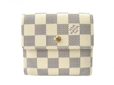 Louis Vuitton 激安　ルイヴィトン 新品　ダミエ・アズール　財布　Wホック　ポルトフォイユ・エリーズ　N61733
