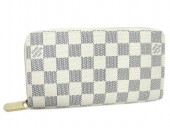 Louis Vuitton 激安　ルイヴィトン 新品　ダミエ・アズール　長財布　ジッピーウォレット　N60019