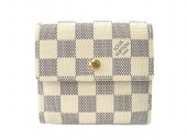 Louis Vuitton 激安　ルイヴィトン 新品　ダミエ・アズール　財布　Wホック　ポルトフォイユ・エリーズ　N61733