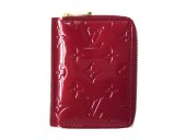 2009秋冬新作★Louis Vuitton 激安　ルイヴィトン 新品　ヴェルニ　手帳カバー　財布　アジェンダ・ウォレット　ポムダムール　R21027