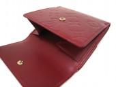Louis Vuitton 激安　ルイヴィトン 新品　ヴェルニ　財布　Wホック　ポルトフォイユ・エリーズ　ポムダムール　M93529