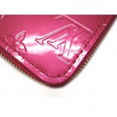 09新作！Louis Vuitton 激安　ルイヴィトン 新品　ヴェルニ　財布　ジッピーウォレット　ローズポップ　M93721