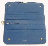 2009年秋冬新作 Louis Vuitton 激安 ルイヴィトン 財布 新作 人気 新品 通販＆送料込　モノグラム　ポルトフォイユ・アンソリット　ぺトロール　長札　財布　M61990