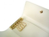 Louis Vuitton 激安　ルイヴィトン 新品　ヴェルニ　4連キーケース　ミュルティクレ4　ペルル　M91360