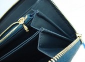 09新作 とってもシックな新カラーのブルーニュイ★ ルイヴィトン 新品/Louis Vuitton 激安◆モノグラムヴェルニ◆ジッピーラウンド長財布 ブルーニュイ◆M93722