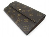 Louis Vuitton 激安　ルイヴィトン 新品　モノグラム　財布　ファスナー長札　ポルトフォイユ・サラ　M61734
