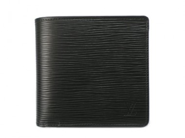 Louis Vuitton 激安　ルイヴィトン 新品　エピ　財布　メンズ二つ折り小銭入付き　ポルトビエ・カルトクレディモネ　ノワール　M63652