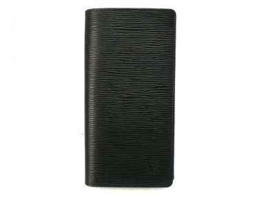 Louis Vuitton 激安　ルイヴィトン 新品　エピ　財布　メンズ　長札　ポルトフォイユ・ブラザ　ノワール　M66542