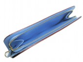 Louis Vuitton 激安　ルイヴィトン 新品　マルチカラー　財布　ポルトフォイユ・アンソリット　ブロンｘレザン（ブルー）　M93749
