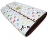 Louis Vuitton 激安　ルイヴィトン 新品　マルチカラー　財布　ファスナー付き長札　ポルトフォイユ・サラ　ブロンｘフィグ（レッド）　M93745