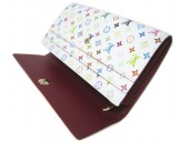 Louis Vuitton 激安　ルイヴィトン 新品　マルチカラー　財布　ファスナー付き長札　ポルトフォイユ・サラ　ブロンｘフィグ（レッド）　M93745