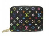 Louis Vuitton 激安　ルイヴィトン 新品　モノグラム・マルチカラー　財布　コインケース　カードケース　ジッピー・コインパース　ノワール　M66549