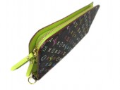 Louis Vuitton 激安　ルイヴィトン 新品　マルチカラー　財布　ポルトフォイユ・アンソリット　ノワールｘピスタッシュ（グリーン）　M93755