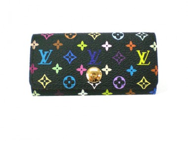 LOUISVUITTON　ルイヴィトン 新品　マルチカラー　4連キーケース　ミュルティクレ4　ノワール　M60044