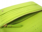 Louis Vuitton 激安　ルイヴィトン 新品　マルチカラー　財布　ポルトフォイユ・アンソリット　ノワールｘピスタッシュ（グリーン）　M93755