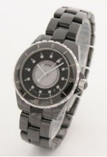 シャネル 新作＆送料込(CHANEL) ブラック＆ダイヤフェイス メンズ H1757