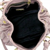 miu miu ミュウミュウ 新作＆送料込  N88 MATELASSE マトラッセ ハンドバッグ/ショルダーバッグ ARGILLA クレイ RN0473