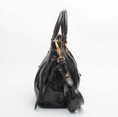 miu miu ミュウミュウ 新作＆送料込 X72 VITELLO LUX NERO ハンドバッグ ブラック RT0383