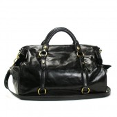 miu miu ミュウミュウ 新作＆送料込 RT0365 X72 VITELLO LUX GRAFITE ハンドバッグ グラファイトグレー