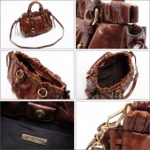 2011年春夏新作！miumiu「ミュウミュウ 新作＆送料込」 2WAY ショルダーミニハンドバッグ RN0647