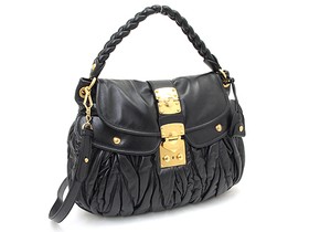 miu miu ミュウミュウ 新作＆送料込 RR1300 MATELASSE LUX 2WAYショルダーバッグ NERO ブラック