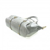 ミュウミュウ 新作＆送料込 MIUMIU　2wayトートバッグ アイボリー レザー RN0621