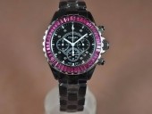 シャネル 新作＆送料込Chanel J12 Joaillerie Men Japanese OS20クオーツ　ストップウオッチ腕時計J-CH0096