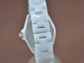 シャネル 新作＆送料込 Chanel J12 TT White Ceramic Diam Markers Ladies Japanese Quart腕時計 J-CH0041