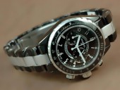 シャネル 新作＆送料込Chanel Watches Superleggera Black, Ceramic Working Chronos J-CH0037