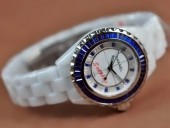 シャネル 新作＆送料込 Chanel J12 Joaillerie Ladies White/Blue/Blue Jap Quartz腕時計J-CH0063