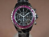 シャネル 新作＆送料込Chanel J12 Joaillerie Men Japanese OS20クオーツ　ストップウオッチ腕時計J-CH0096
