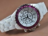 シャネル 新作＆送料込Chanel J12 Men Japanese OS20クオーツ　ストップウオッチ腕時計J-CH0097