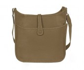 HERMES Evelyne エルメス 新作＆送料込　エヴリンⅡ ダークグレー トゴ シルバー金具 HRB-i035