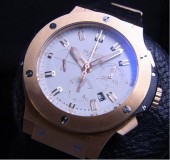 ウブロ 新作 ビッグバン44mm RedGold ホワイトダイヤル ムーブ刻印 ハイエンドモデル hb022
