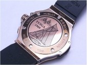 HUBLOT　ビッグ・バン ルナロッサ PG 薄ブルーコーティング クオーツ hb007