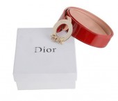 DIOR BELT ディオール　ベルト 新作＆送料込 レッド dip003