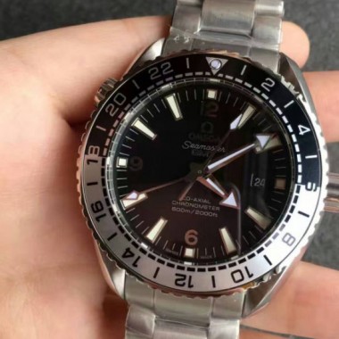 オメガ OMEGA シーマスター 600 プラネットオーシャン GMT マスタークロノメーター Seamaster Professional 600 Planet Ocean Co-Axial Master Chronometer 215.30.44.22.01.001
